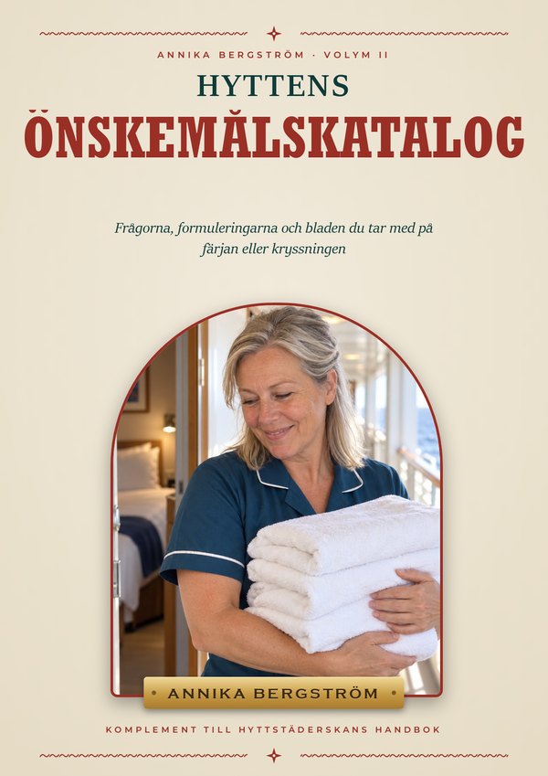 Hyttens önskemålskatalog omslaget till miniboken